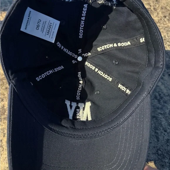 Scotch & Soda Navy Blue Cap with White NY Embroidery - Picture 3 of 3